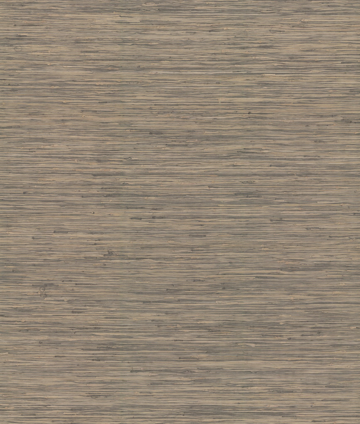 Threaded Jute Grey & Off White Wallpaper with Woven Grasscloth Texture - York OG0518