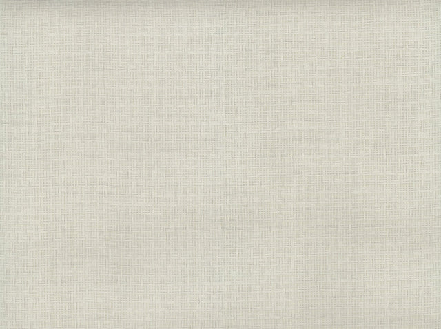 Tatami Weave Light Grey Paperweave Wallpaper with Woven Texture - York OG0525
