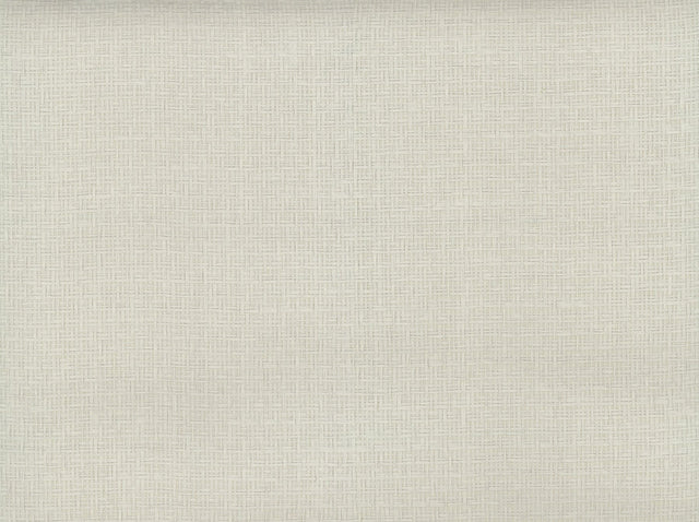 Tatami Weave Pale Grey Grasscloth Wallpaper, Paper Weave Texture - York OG0525GV