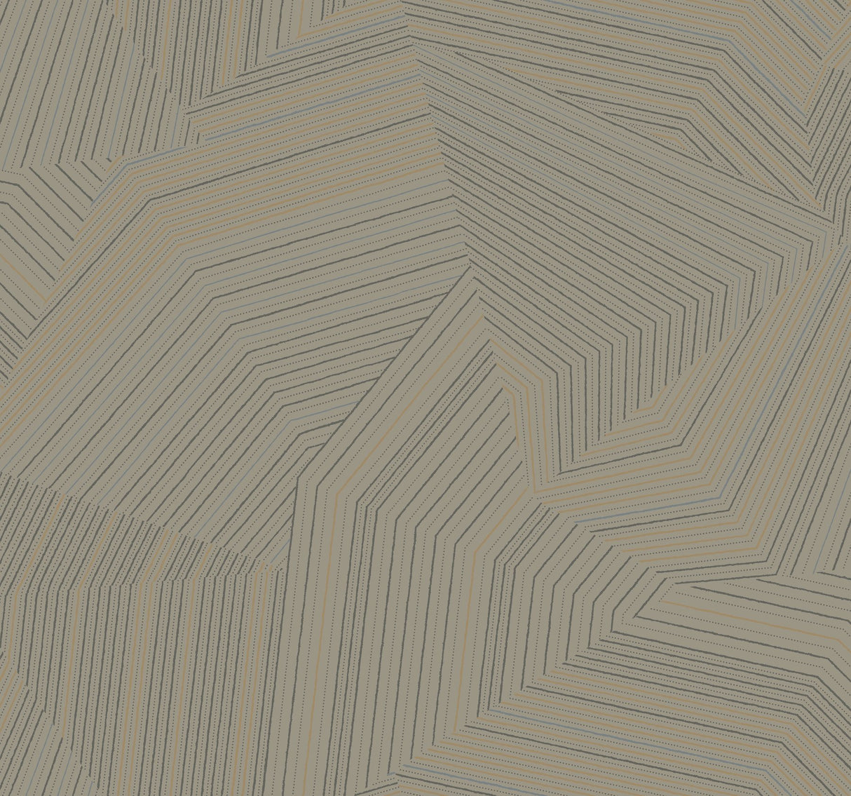 Dotted Maze Glint Geometric Metallic Wallpaper - York OI0613