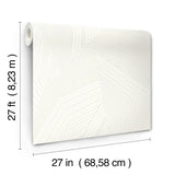 Dotted Maze White Geometric Metallic Unpasted Wallpaper - York OI0615