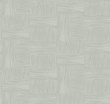 Wicker Dot Sage Metallic Geometric Non-Woven Wallpaper - York OI0631