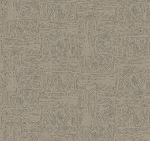 Wicker Dot Mocha Wallpaper