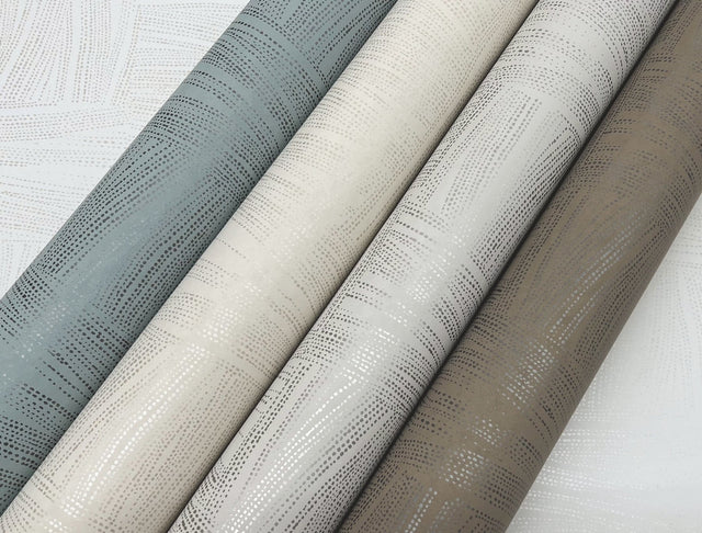 Wicker Dot Mocha Wallpaper