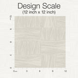 Wicker Dot Light Taupe Metallic Geometric Wallpaper - York OI0633