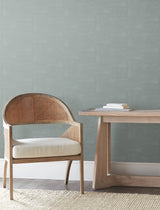 Wicker Dot Slate Blue Metallic Geometric Wallpaper - York OI0634