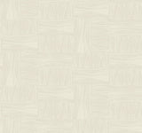 Wicker Dot Beige Wallpaper with Metallic Geometric Weave - York OI0635