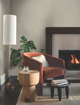 Flatiron Geometric Taupe Wallpaper with Metallic Chevron & Houndstooth Motif - York OI0643