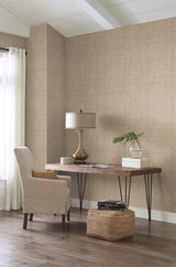 Flatiron Geometric Brick Wallpaper with Raised Ink Chevron Texture - York OI0646