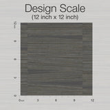 Line Stripe Charcoal Metallic Textured Wallpaper - York OI0661