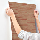Line Stripe Brick Metallic Textures Wallpaper - York OI0662