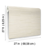 Line Stripe Beige Metallic Textures Wallpaper - York OI0665