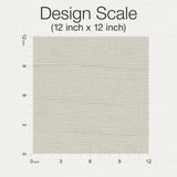 Natural Grid Grey Wallpaper with Modern Geometric Lattice Pattern - York OI0692