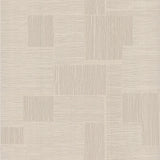 Contour Beige Metallic Geometric Wallpaper - York OI0702