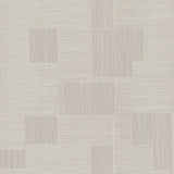 Contour Grey Geometric Metallic Vinyl on Non Woven Wallpaper - York OI0703
