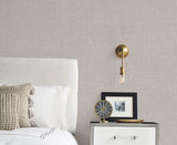 Checkerboard Grey Wallpaper with Textural Paperweave Plaid Pattern - York OI0722