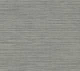 Vista Charcoal Textured Wallpaper with Raised Ink Horizontal Stria - York OI0735