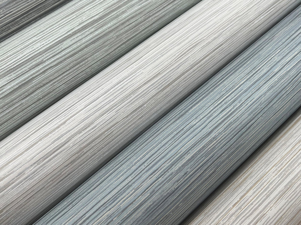 Vista Charcoal Textured Wallpaper with Raised Ink Horizontal Stria - York OI0735