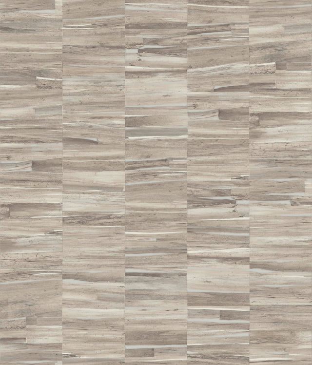 Reserve Grey Faux Aged Wood Grain Prepasted Wallpaper - Magnolia Home OM3601