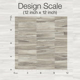 Reserve Grey Faux Aged Wood Grain Prepasted Wallpaper - Magnolia Home OM3601