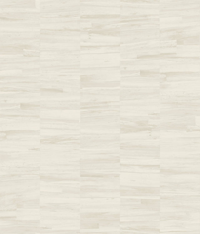 Reserve Off White Faux Aged Wood Grain Prepasted Wallpaper - York OM3602