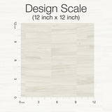 Reserve Off White Faux Aged Wood Grain Prepasted Wallpaper - York OM3602