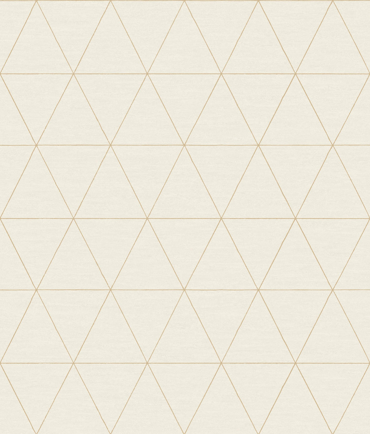 Ridge Whitewash Geometric Wallpaper with Modern Metallic Triangle Grid - York OM3612