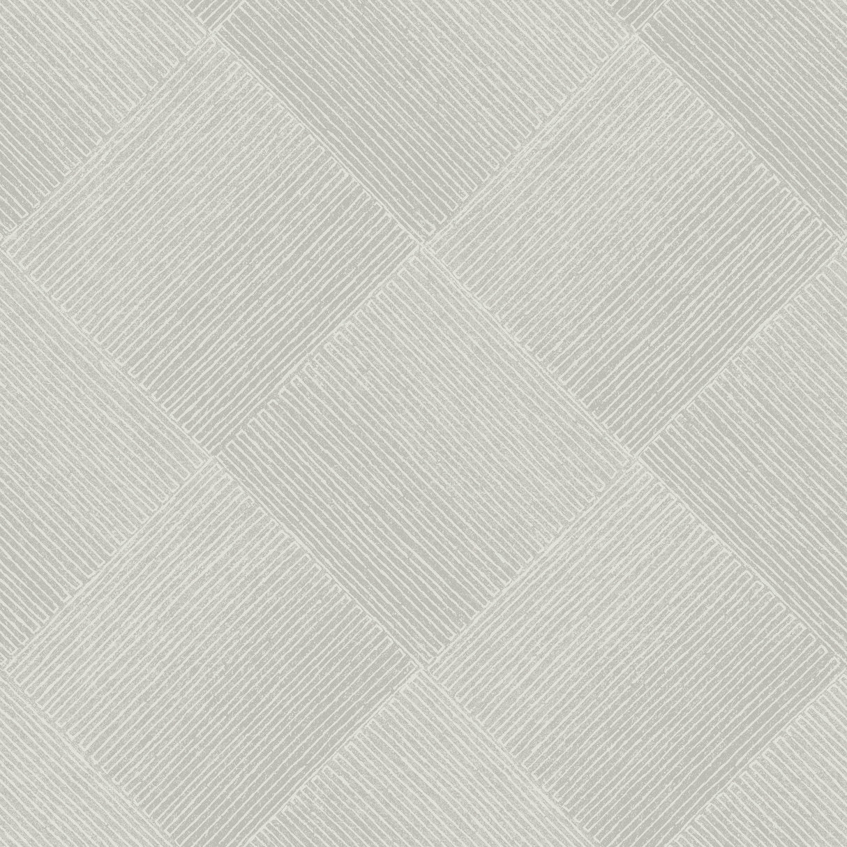 Channel Black Geometric Wallpaper with Diamond Furrow Pattern - York OM3641