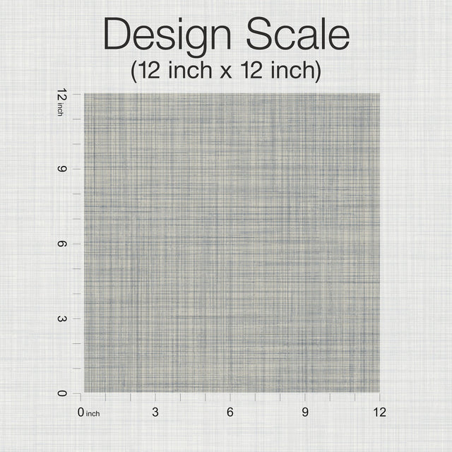 Traverse Grey Weaves Prepasted Wallpaper - Magnolia Home OM3652