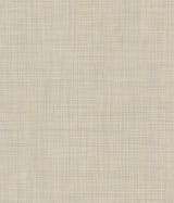 Traverse Brown Wallpaper with Woven Crosshatch Weave Pattern - York OM3654