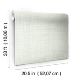 Traverse White Wallpaper with Woven Weaves Pattern - York OM3655