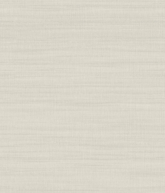 Washed Loft Linen Grey Wallpaper with Textured Linen Weave - York OM3663