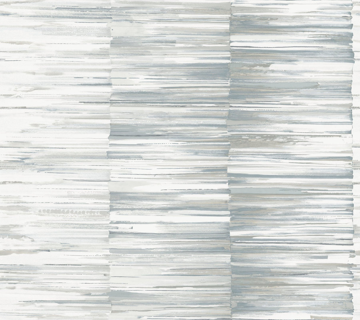Artist's Palette Blue & Grey Wallpaper with Painterly Brushstroke Stripe - York OS4238