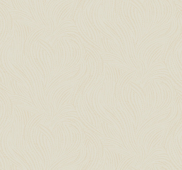 Tempest Beige Textured Glass Bead Wallpaper - York OS4302