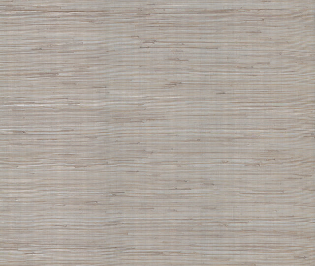 Jute Silver & Taupe Metallic Grasscloth Wallpaper - York OS4322