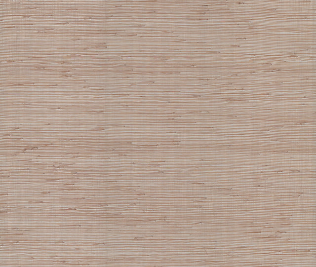 Metallic Jute Silver & Tan Grasscloth Wallpaper with Natural Textured Weave - York OS4323
