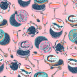 Champagne and Caviar Pink Peel and Stick Wallpaper by NuWallpaper - PFS6556