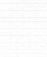 Off-white faux brick peel and stick wallpaper (matte vinyl)