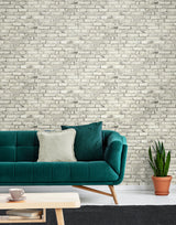 Tailor Faux Brick Antique Plaster by Prepasted Online Faux Brick Wallpaper – Seabrook Designs PR12205