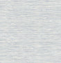 Southport faux grasscloth wallpaper in Dove Grey & Bluestone