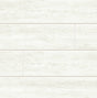 Alabaster coastal faux shiplap wood-look wallpaper pattern with matte finish