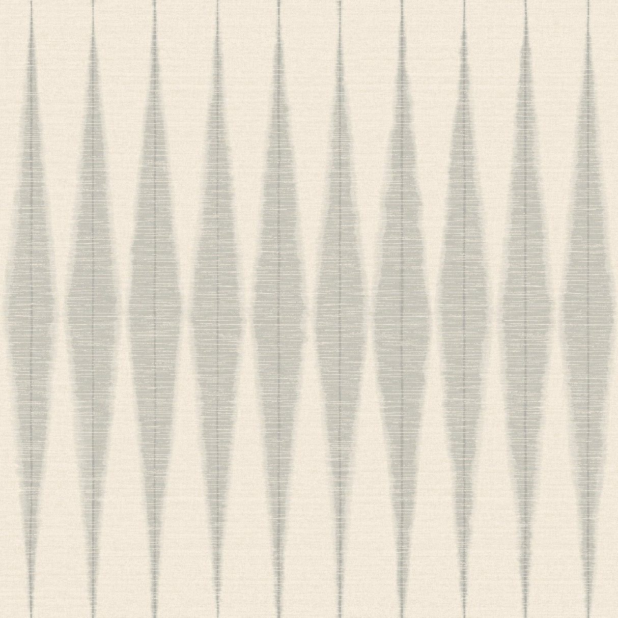 Magnolia Home Handloom Cool Grey Peel & Stick Wallpaper with Bohemian Geometric Ikat Style - York PSW1006RL