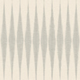 Magnolia Home Handloom Cool Grey Peel & Stick Wallpaper with Bohemian Geometric Ikat Style - York PSW1006RL