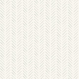 Pick-Up Sticks Blue Peel & Stick Wallpaper with Chevron Herringbone Small Print - York PSW1021RL
