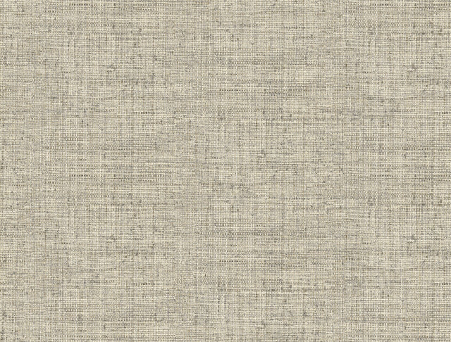 Papyrus Weave Neutral Peel & Stick Wallpaper with Textured Woven Look - York PSW1039RL