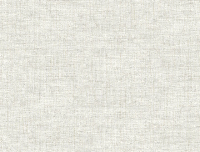 Papyrus Weave White Peel & Stick Wallpaper with Textured Woven Look - York PSW1041RL