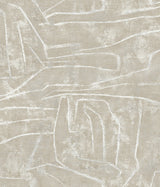 Urban Chalk Neutral Peel & Stick Wallpaper - York PSW1068RL