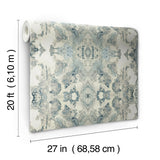 Inner Beauty Mist Peel & Stick Wallpaper with Geode Kaleidoscope Pattern - York PSW1090RL