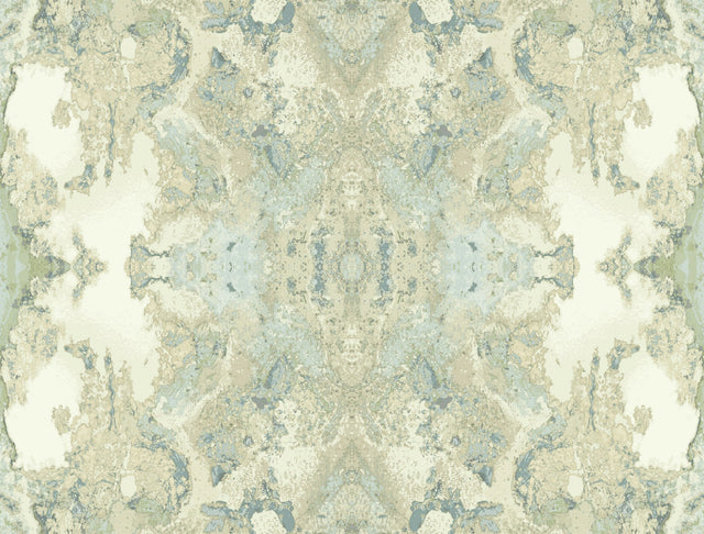 Inner Beauty Pink Peel & Stick Wallpaper with Bohemian Geode Motif - York PSW1091RL