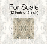 Inner Beauty Grey Peel & Stick Wallpaper with Abstract Geode Motif - York PSW1092RL